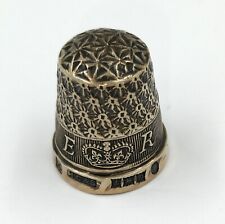 Sterling silver thimble for sale  WOKING