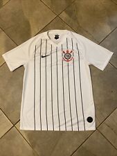 Usado, Camisa de futebol Corinthians Paulista 2019/20 branca para casa Nike tamanho grande comprar usado  Enviando para Brazil