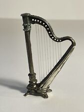 Silver miniature harp d'occasion  Expédié en Belgium