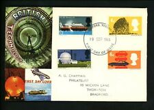 Rádio carro nuclear Postal History Great Britain FDC #466-469 Technology 1966, usado comprar usado  Enviando para Brazil