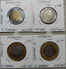 Marocco monete dirham usato  Zandobbio