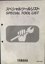 Yamaha Genuine Special Tools Manual  1993 Edition, used for sale  Shipping to South Africa