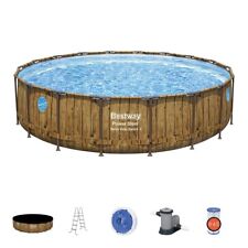 Piscine tubulaire ronde d'occasion  Drumettaz-Clarafond