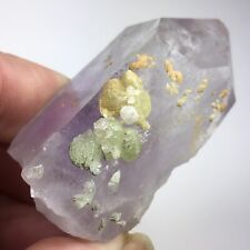 Brandberg Amethyst Quartz Crystal With Prehnite Namibia for sale  Shipping to South Africa