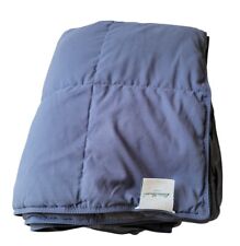 Cobertor Eddie Bauer de ganso cinza leve acampamento 48 x 58 comprar usado  Enviando para Brazil