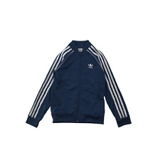 Adidas blue stripes for sale  GLASGOW