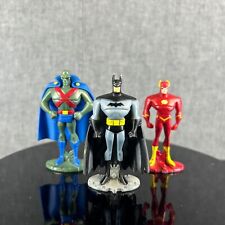 Usado, Lote de bonecos DC Justice League Batman Flash Caçador de Marte topo de bolo 2004 comprar usado  Enviando para Brazil