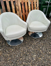 Cream faux leather for sale  COWES