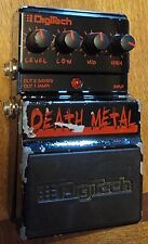 Pedal de death metal Digitech tal como está para piezas proyecto reparación envío gratuito segunda mano  Embacar hacia Argentina