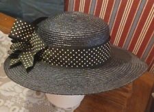 Black straw hat for sale  Houston