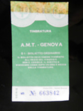 20152 genova biglietto usato  Genova