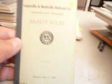 Regras de segurança Louisville e Nashville - 1/04/1963 comprar usado  Enviando para Brazil