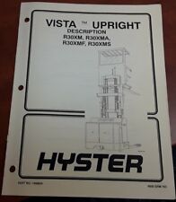 Hyster vista upright for sale  Cleveland