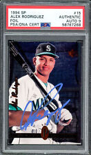 ALEX RODRIGUEZ 1994 CONVÉS SUPERIOR SP RC MARINERS AUTO GRADE MINT 9 PSA/DNA 211247 comprar usado  Enviando para Brazil