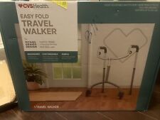 CVS HEALTH EASY TO FOLD TRAVEL WALKER BY MICHAELGRAVES DESIGN GRAY for sale  Shipping to South Africa