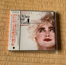 MADONNA WHO’S THAT GIRL Trilha Sonora Original Filme Japão CD 32XD-787 OBI comprar usado  Enviando para Brazil