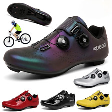 Sapatos de ciclismo autobloqueio masculino corrida bicicleta de estrada SPD sapato tênis de bicicleta ao ar livre comprar usado  Enviando para Brazil