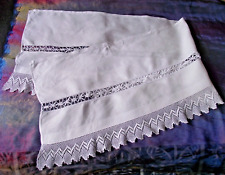 Antique linen crochet for sale  BIRMINGHAM