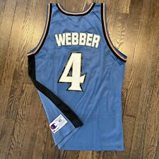 Camiseta azul masculina Chris Webber Washington Wizards campeão 40, usado comprar usado  Enviando para Brazil