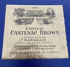 chateau cantenac brown d'occasion  Toul