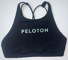 Used, Lululemon x Peloton Black Energy Bra Luxtreme Mesh Logo Size 6 for sale  Shipping to South Africa