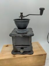 Vintage/Antique Primitive Wood & Metal Coffee Grinder 7" Rustic Farmhouse  for sale  Shipping to South Africa