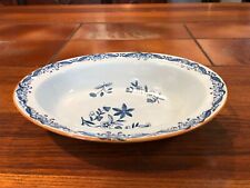 Rorstrand Ostindia East Indies Swedish Oval Vegetable Bowl, 9" x 7 1/4" x 1 3/4", used for sale  Shipping to South Africa