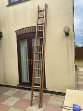 Wooden double ladder for sale  NEWTON ABBOT