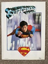 Superman movie 1978 for sale  NORWICH