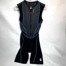 Sugoi Turbo Tri Suit Mens Size Small Triathlon Cycling Black Blue Stitch  for sale  Shipping to South Africa