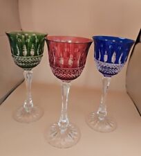 Verres cristal couleur d'occasion  Lunel