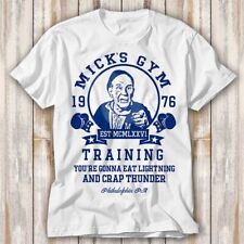Micks Gym Boxer Boxing Gloves Rocky Film Movie T Shirt Top Tee Unisex 4025 for sale  Shipping to South Africa