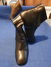 Ladies leather black for sale  LONDON