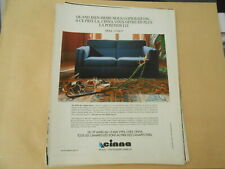 Occasion, Publicité 1993 Advertising  Cinna tous les canapes lits d'occasion  La Verpillière