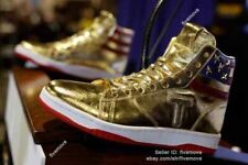 NUEVO Zapatos Donald T Oro MAGA 2024 - NUNCA RENDIRSE Calzado Patriótico segunda mano  Embacar hacia Argentina