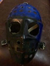 Vintage 1970s Original Ice Hockey Goalie Mask Fiberglass Winnwell HM6 Cooper Old, used for sale  Shipping to South Africa