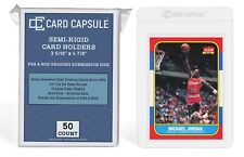 200 Card Capsule Large Semi Rigid PSA Grading Submission Holders for sale  Shipping to South Africa