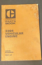 3304 parts book for sale  Columbus