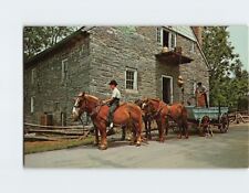 Postcard horse wagons for sale  Almond