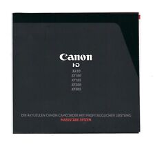 Faltblatt canon xa10 gebraucht kaufen  Flein