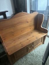 Wooden bench seat for sale  BOURNE END