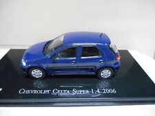 CHEVROLET CELTA 2006 SUPER BLUE (SUZUKI FUN) CHV 09 BRAZIL 1:43 SALVAT IXO comprar usado  Enviando para Brazil