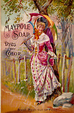 Detergent postcard maypole for sale  NORTHAMPTON