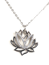Lotus pendant necklace for sale  West Sacramento