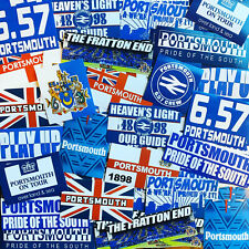 100 x Adesivos Portsmouth Baseados na Camisa Pompeu Play Up Bandeira Cartaz Boné Chapéu  comprar usado  Enviando para Brazil