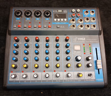 Usado, Mixer de estúdio Bluetooth Pyle PMXU83BT 8 canais comprar usado  Enviando para Brazil