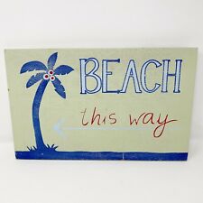 wood beach direction sign for sale  Aliso Viejo