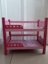 wooden dolls bunk beds for sale  HINCKLEY