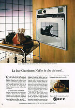 1982 advertisement neff d'occasion  Expédié en Belgium