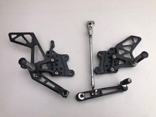 HONDA CBR 1000RR FIREBLADE 06 07 RR7 SC57 HARRIS ADJUSTABLE REARSETS FOOT PEGS for sale  Shipping to South Africa